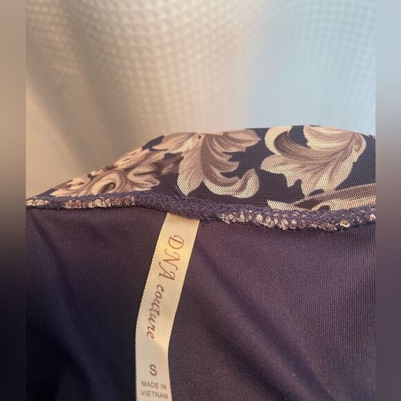 Y2K DNA Couture Pencil Skirt Convertible Bodycon Dress Corporate Goth - Picture 5 of 5